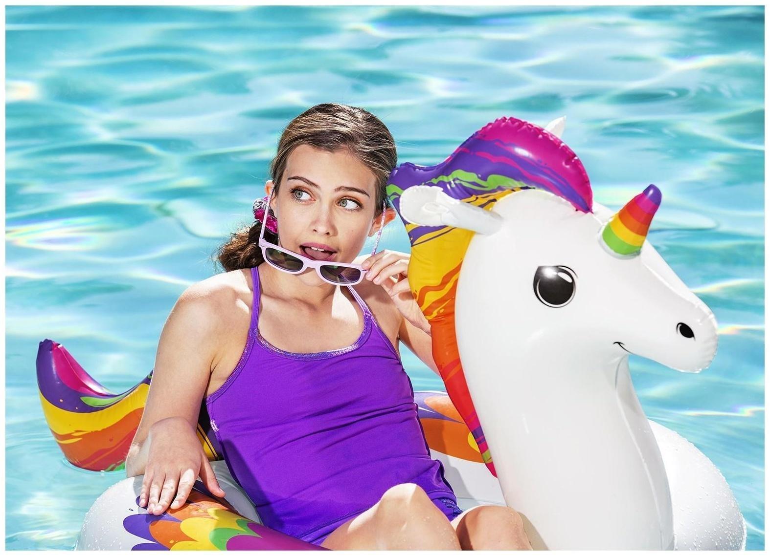 Круг для плавания Fantasy Unicorn, 119 x 91 см, 36159 Bestway