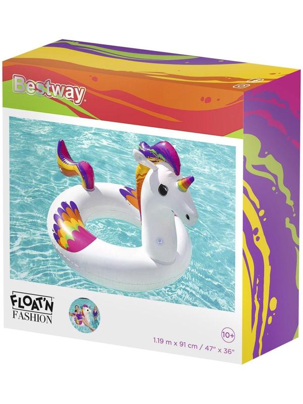 Круг для плавания Fantasy Unicorn, 119 x 91 см, 36159 Bestway