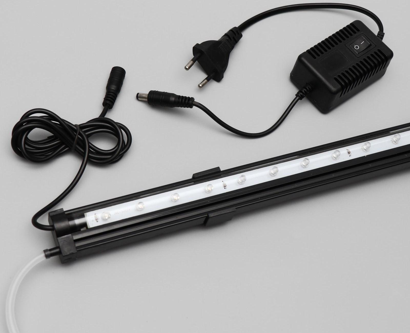 Светодиодная подсветка BARBUS LED 002 с распылителем воздуха 35 см 1ватт