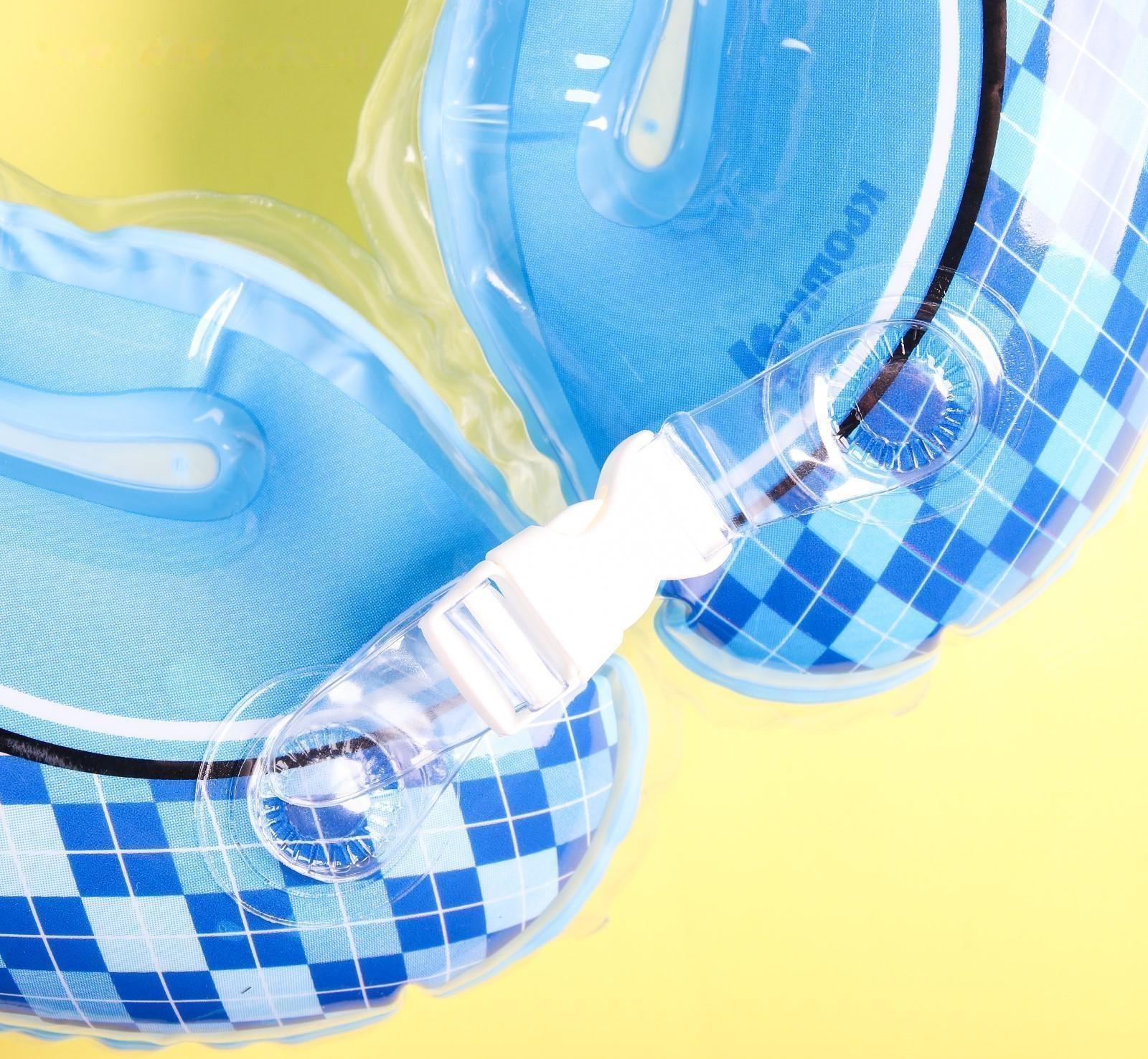 Круг детский на шею, для купания, «Джентльмен», от 1 мес, двухкамерный, с погремушками