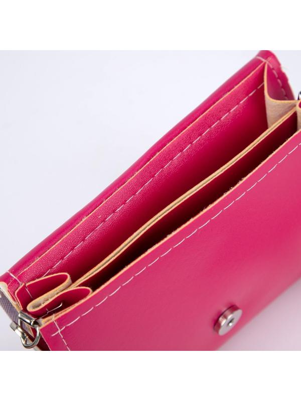 Сумка детская «Единорог», отдел на клапане, цвет белый/розовый, 15х4х12 см