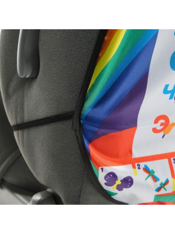 Накидка-незапинайка TORSO на спинку сиденья Алфавит, 61×47 см