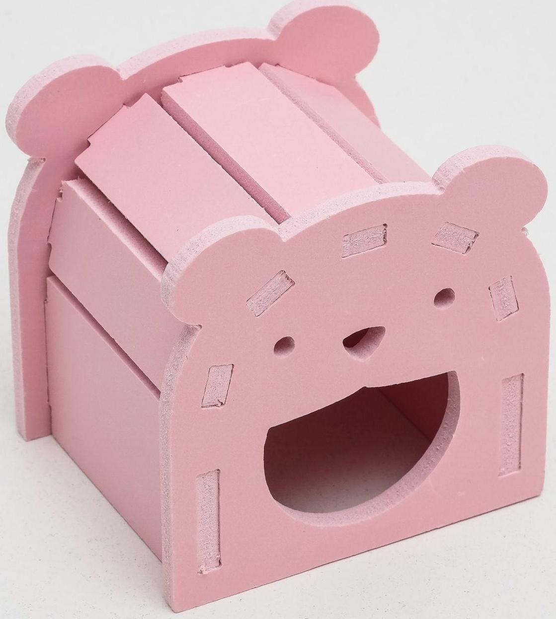 Домик для грызунов фигурный, микс цветов