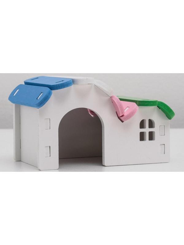 Домик для грызунов двухкомнатный