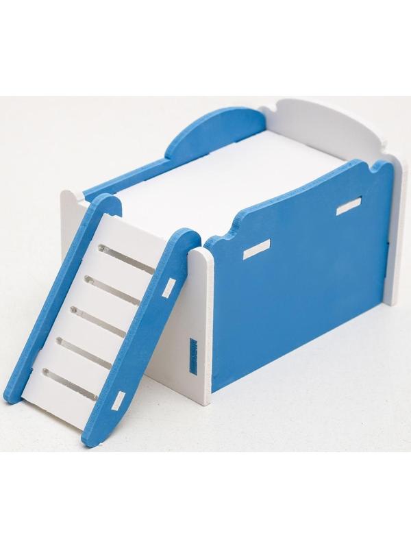 Дом для грызунов с лесенкой и террасой, микс