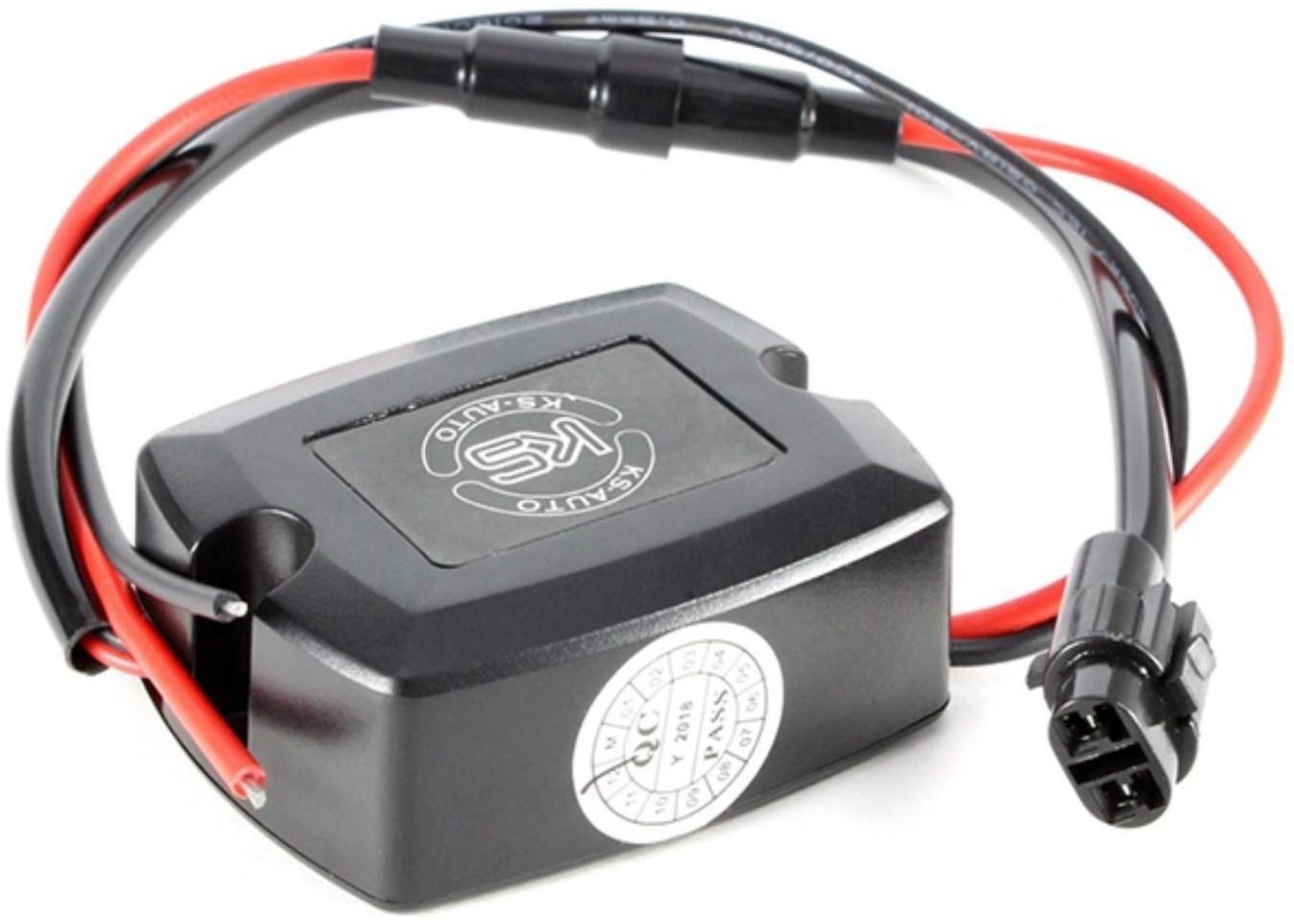 Стабилизатор напряжения KS-005 CR CONTR, для ходовых огней, (блок, провода, предохранитель), 12-24 В