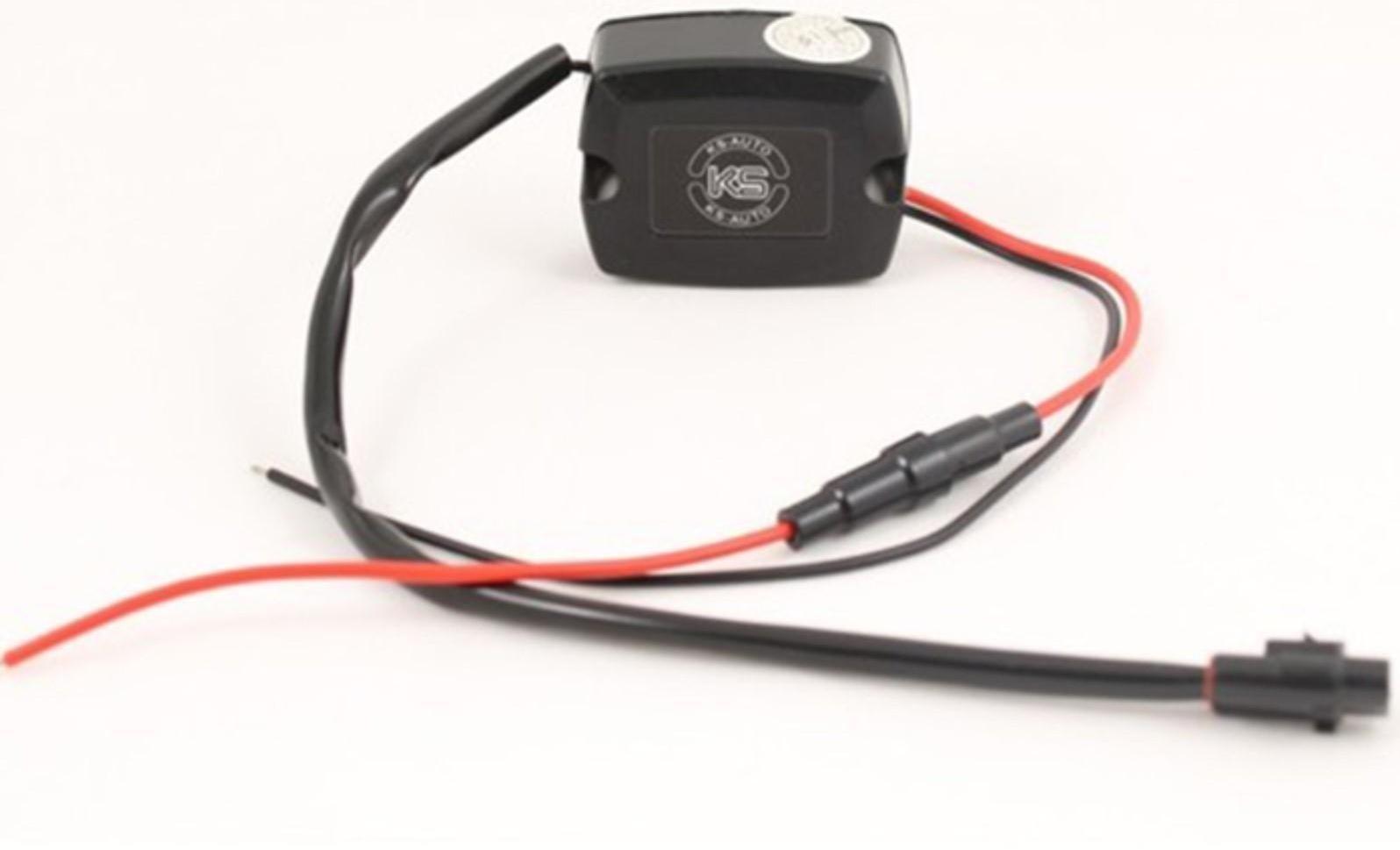 Стабилизатор напряжения KS-005 CR CONTR, для ходовых огней, (блок, провода, предохранитель), 12-24 В