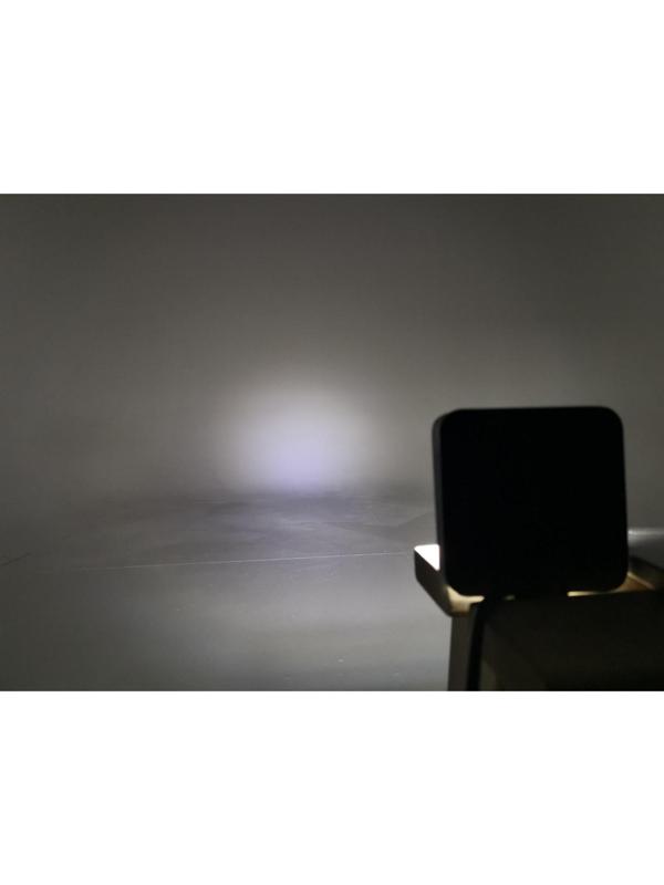 Фара светодиодная OFF ROAD, KS-WSQ009S (SLIM), 9 диодов, 27 Вт, направленный свет, алюминиевый корпус, пылевлагозащищенный, 105х28х125 мм, 12/24 В