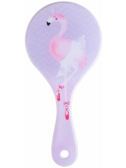 Массажная расческа круглая «Фламинго» круглая 16.5 х 8 см