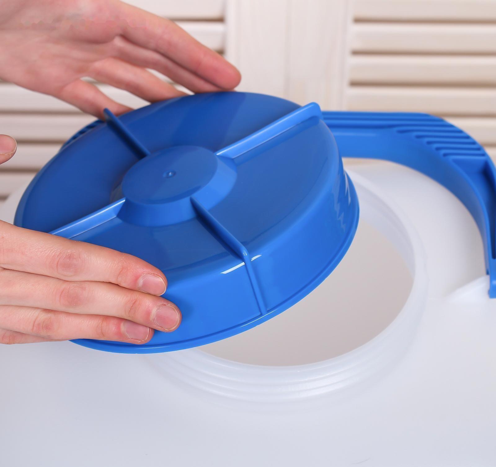 Фляга пищевая, 35 л, с краном, горловина 15 см, «Aqualine»