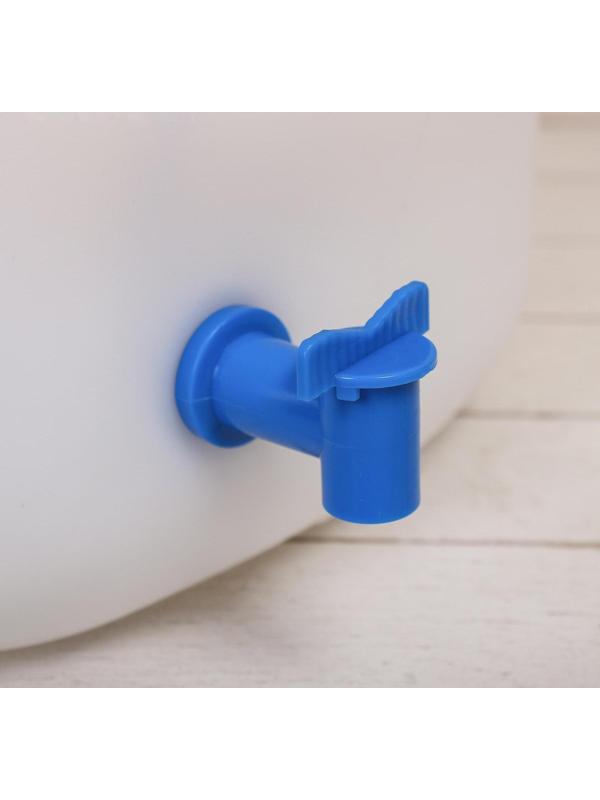 Фляга пищевая, 35 л, с краном, горловина 15 см, «Aqualine»