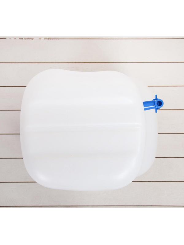 Фляга пищевая, 35 л, с краном, горловина 15 см, «Aqualine»