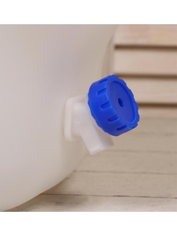 Фляга пищевая, 35 л, с краном, горловина 15 см, «Aqualine»