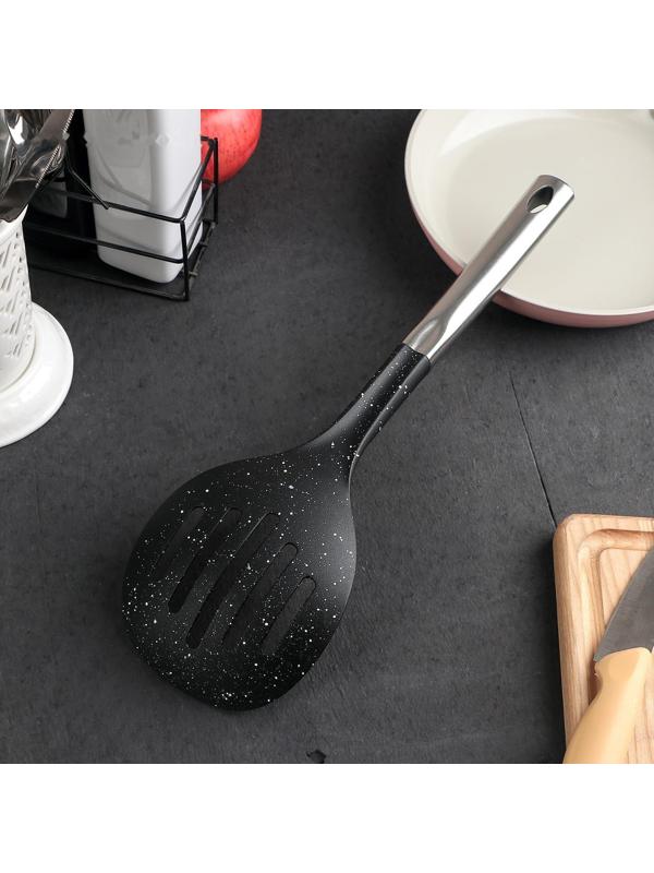 Шумовка Доляна «Синара», 35 см, цвет металлик