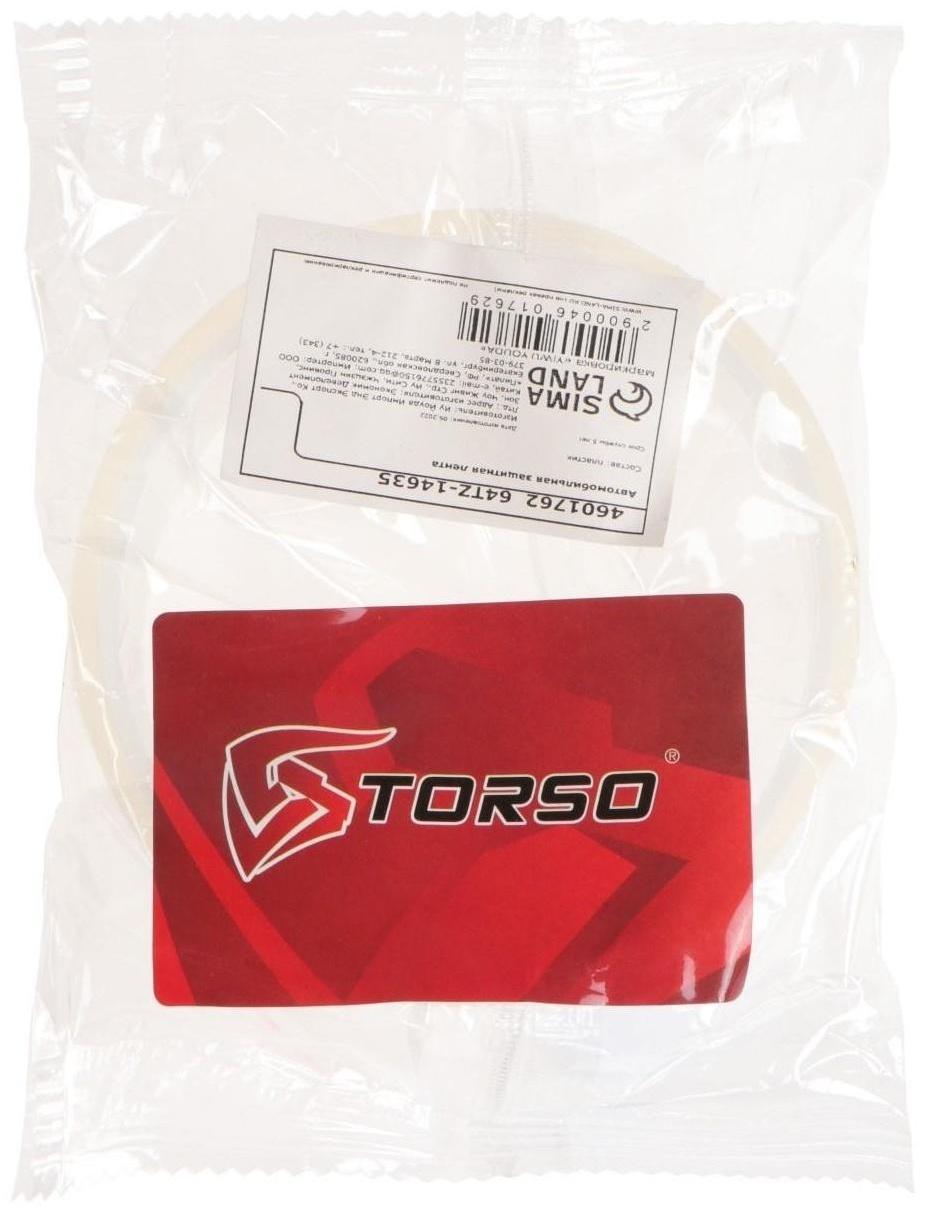 Автомобильная защитная лента TORSO, прозрачная, односторонняя, 3х300 см