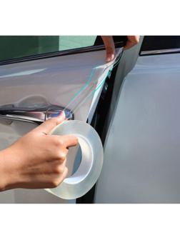 Автомобильная защитная лента TORSO, прозрачная, односторонняя, 3х300 см