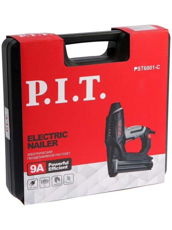 Степлер электрический P.I.T. PST6001-C, 2000 Вт, 20 шт/мин, магазин 100 шт., скобы/гвозди