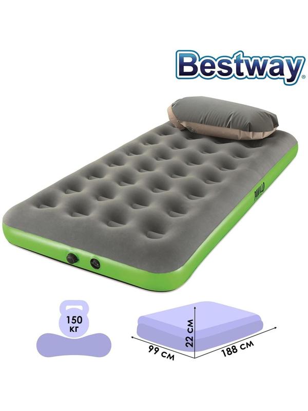 Матрас надувной Roll & Relax, 188 х 99 х 22 см, 67619 Bestway