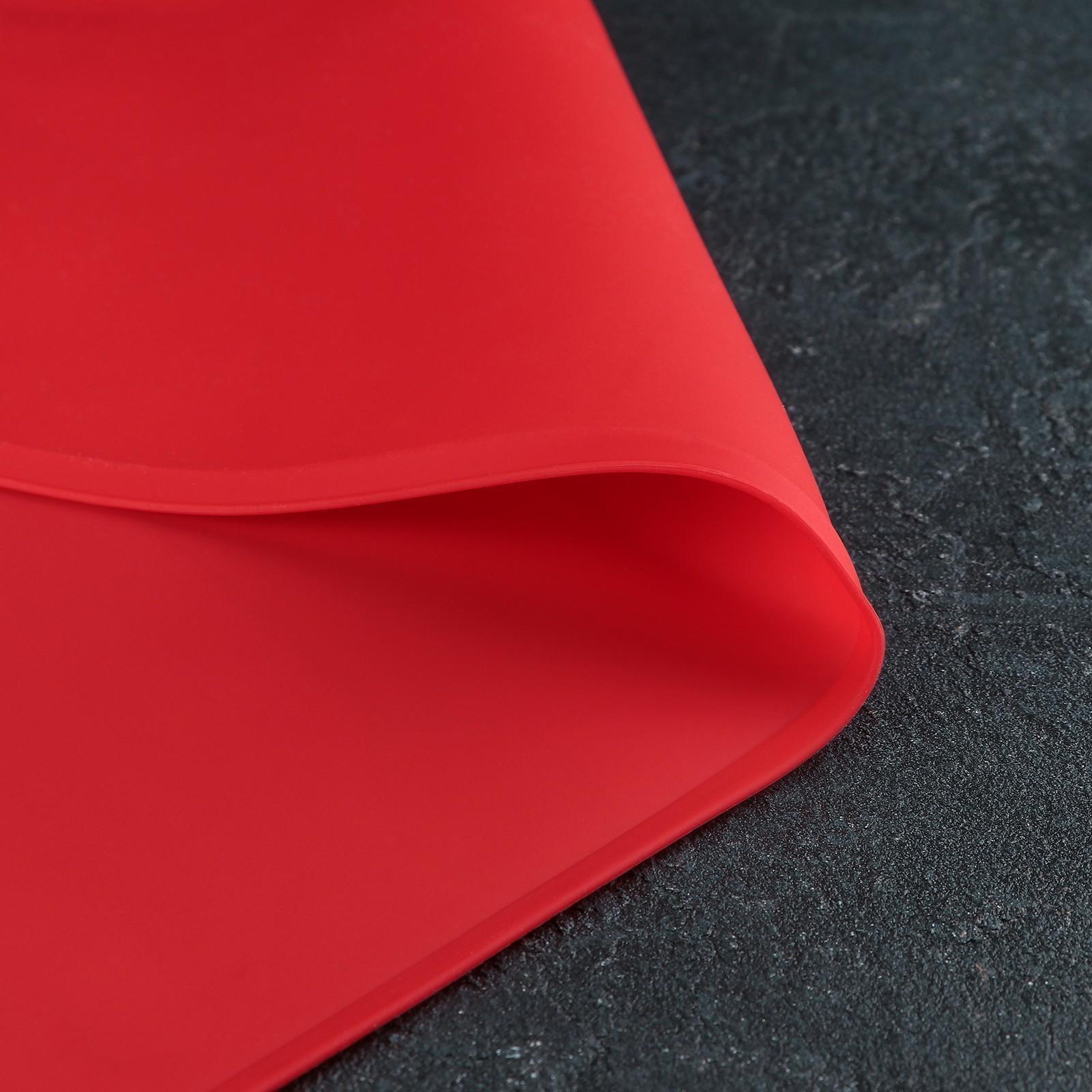 Коврик «Лапка», 55,1×35,5 см, силикон, цвет МИКС