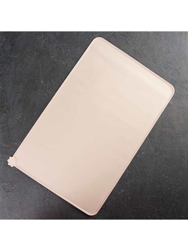 Коврик «Лапка», 55,1×35,5 см, силикон, цвет МИКС