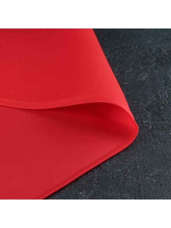 Коврик «Лапка», 55,1×35,5 см, силикон, цвет МИКС