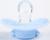 Пустышка ортодонтическая, с колпачком и держателем, в контейнере, от 0 мес., цвет голубой
