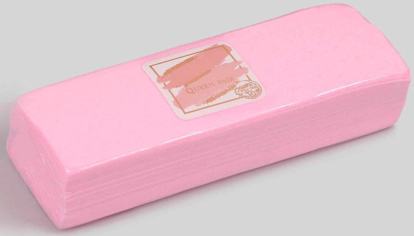 Полоски для депиляции, 20 × 7 см, 100 шт, цвет розовый