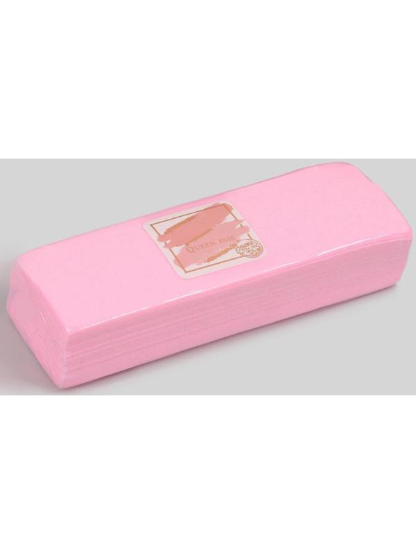 Полоски для депиляции, 20 × 7 см, 100 шт, цвет розовый