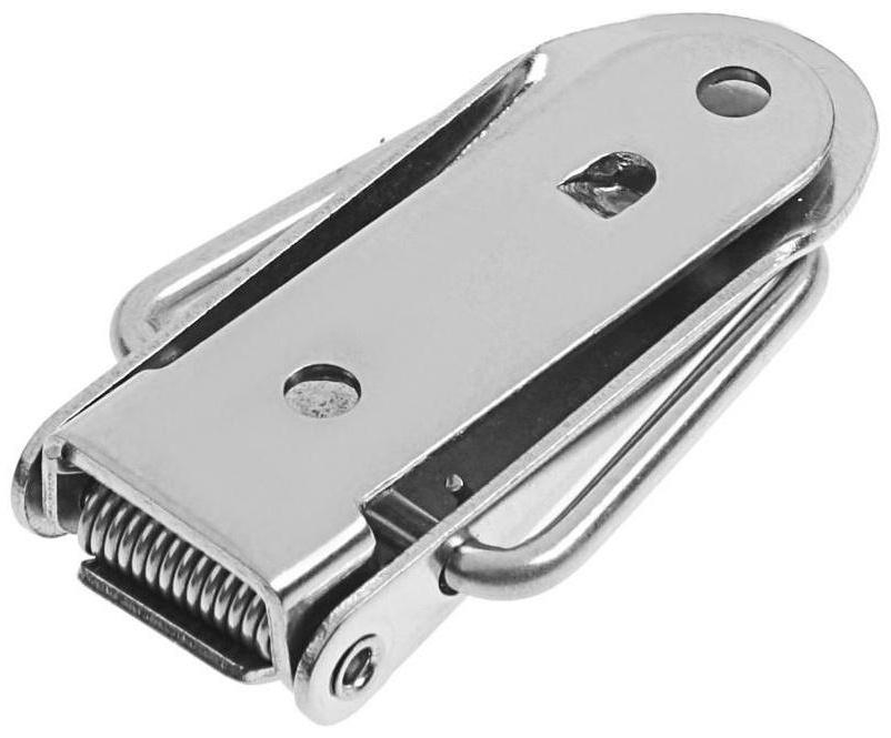 Замок-защёлка на ящик Z02, 5.5 см, нержавейка, без проушины