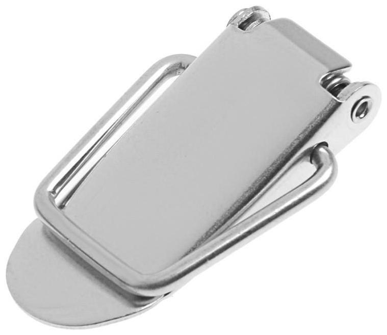 Замок-защёлка на ящик Z02, 5.5 см, нержавейка, без проушины
