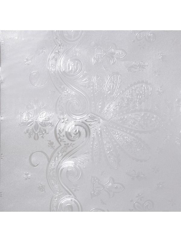 Клеёнка столовая ПВХ «Ромбы», ширина 137 см, толщина 0,16 мм, рулон 20 метров