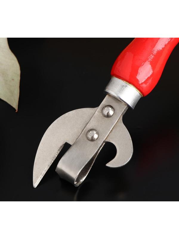 Открывалка клепаная,с художественной росписью и ручкой из бука