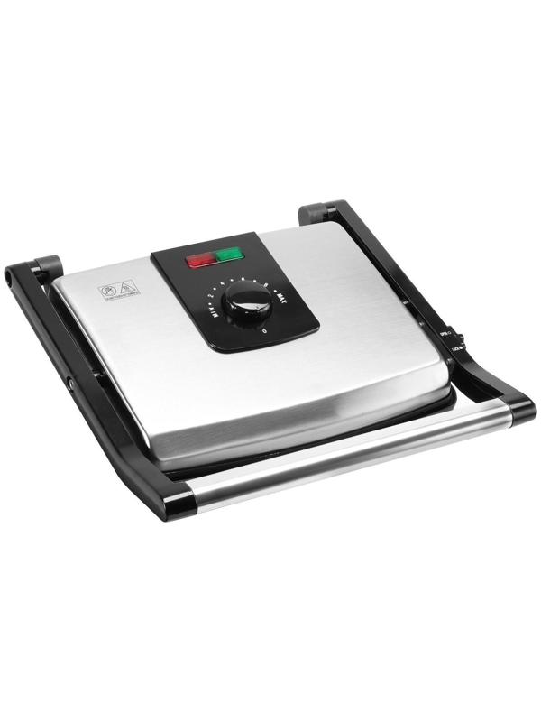 Электрогриль Luazon LEG-2001, 2000 Вт, антипригарное покрытие, 30х23.5 см