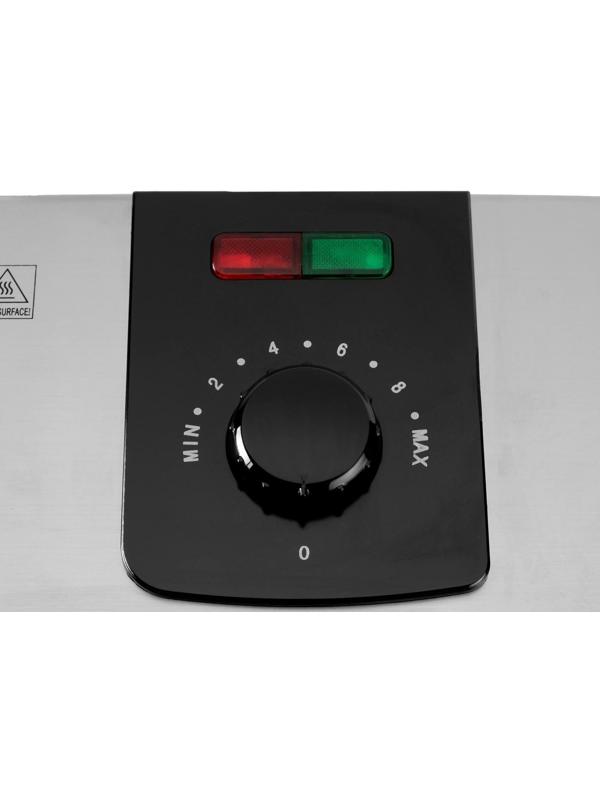 Электрогриль Luazon LEG-2001, 2000 Вт, антипригарное покрытие, 30х23.5 см