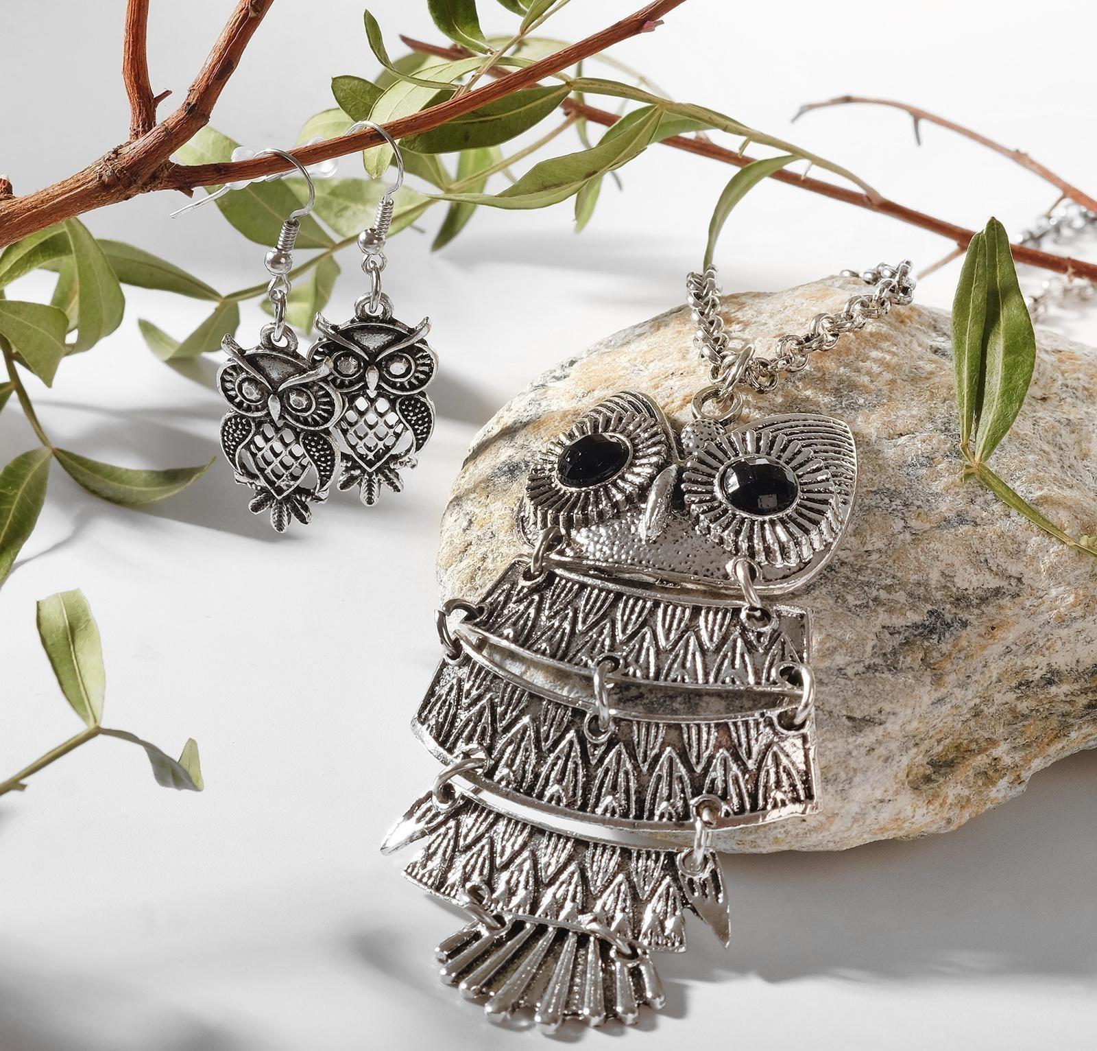 Гарнитур ассорти: серьги, кулон 