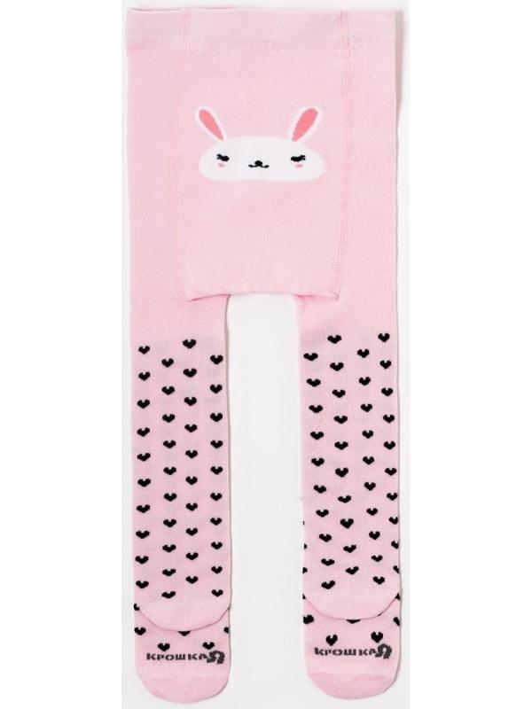 Колготки Крошка Я «Зайка», цвет розовый, рост 86-92 см