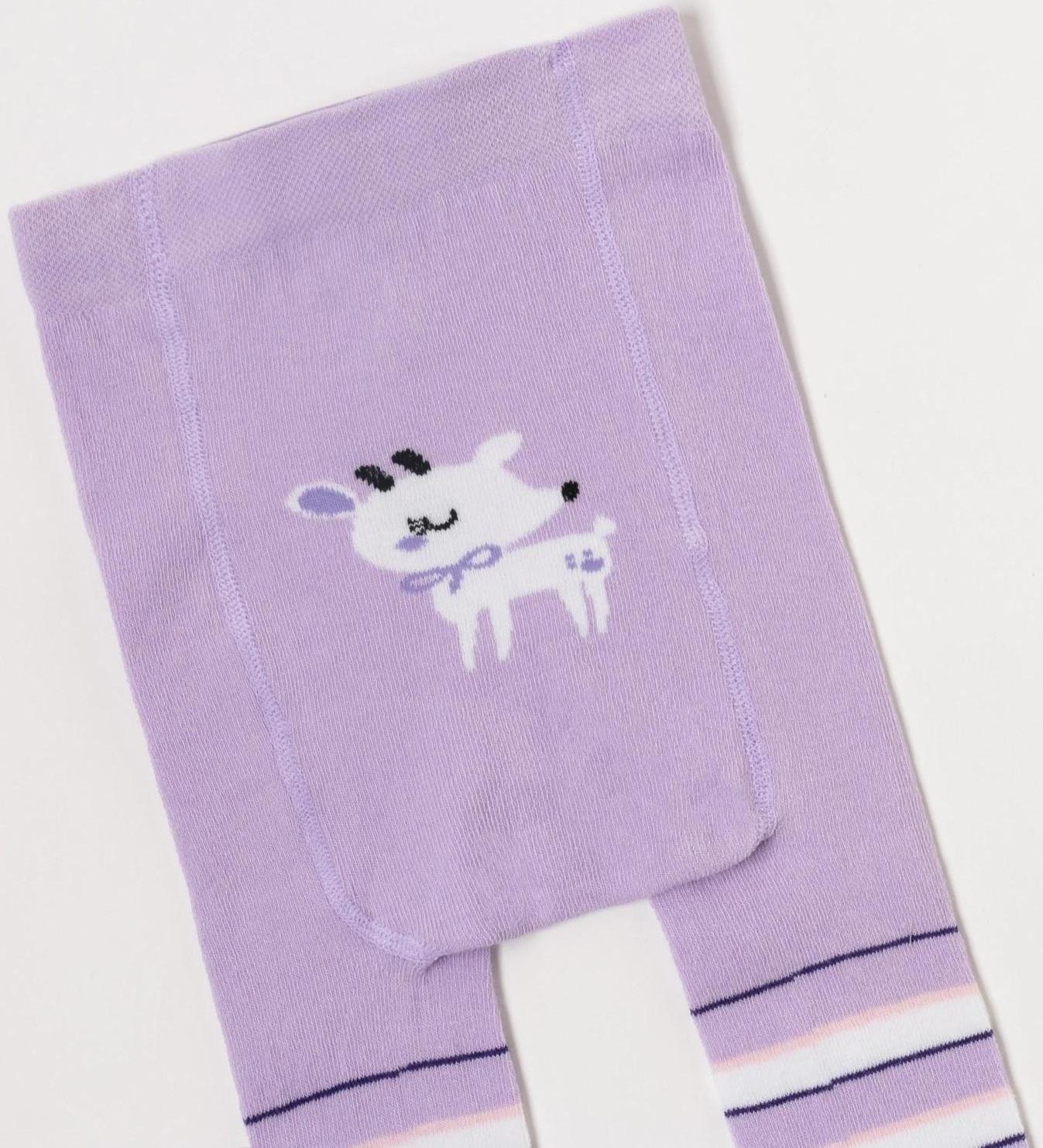 Колготки Крошка Я «Олешка», цвет розовый, рост 98-104 см