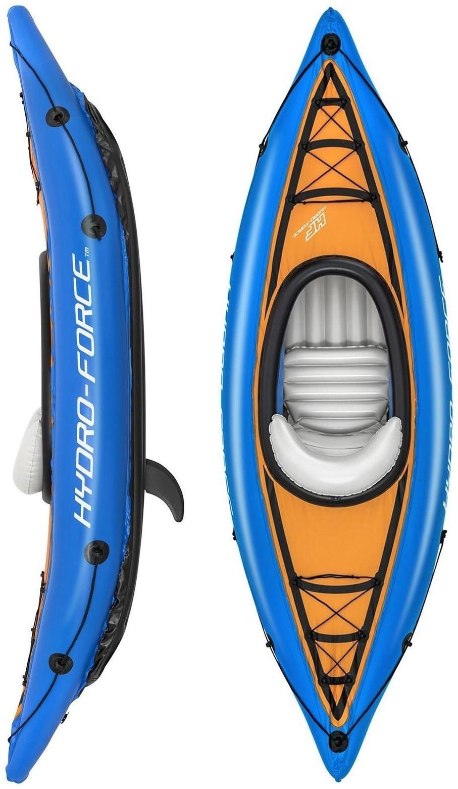 Лодка надувная Cove Champion, 275 x 81 см, вёсла, насос, 65115 Bestway