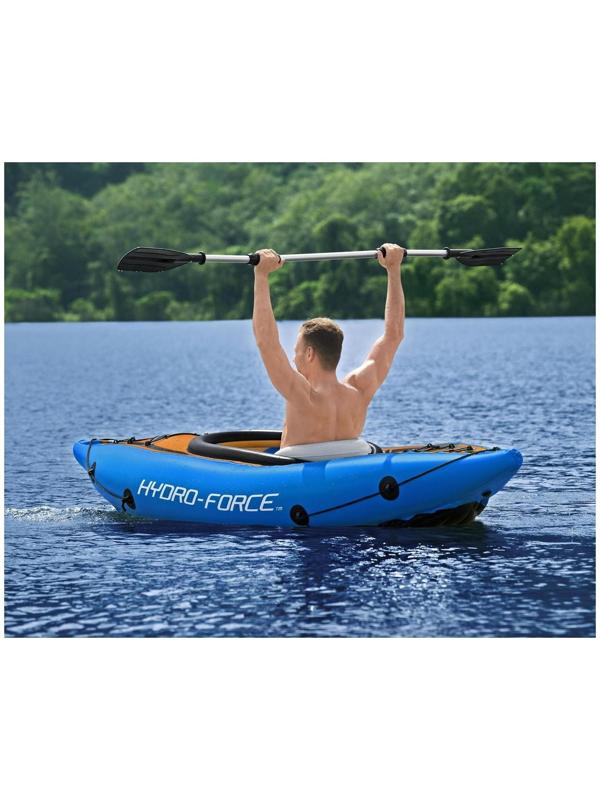 Лодка надувная Cove Champion, 275 x 81 см, вёсла, насос, 65115 Bestway