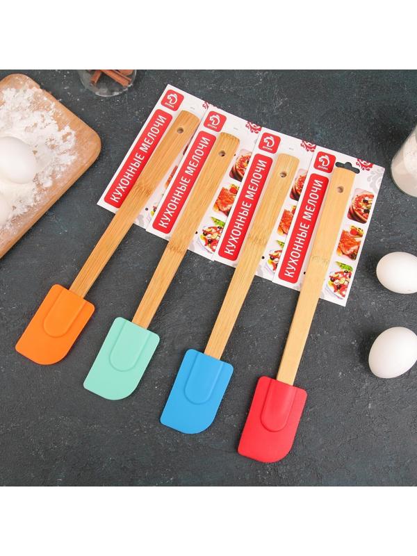 Лопатка Доляна «Домашний помощник», 30,3 см, цвет МИКС