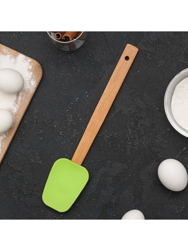 Лопатка Доляна «Домашний помощник», 35 см, цвет МИКС