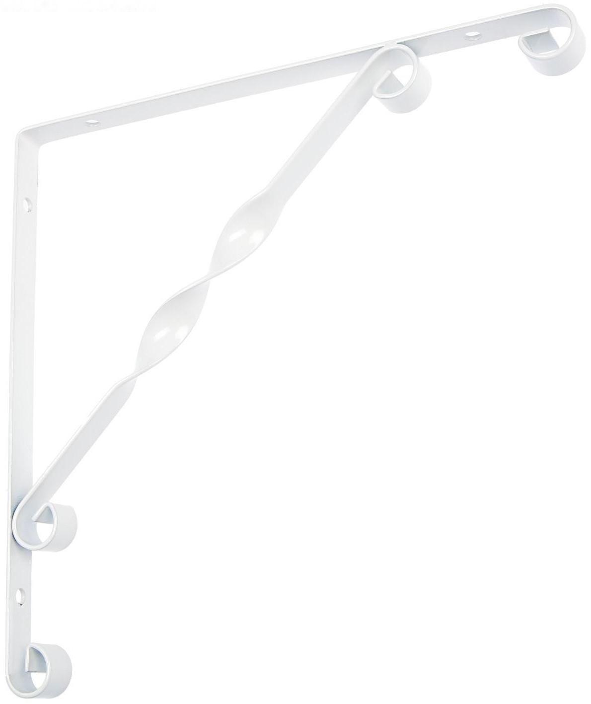 Кронштейн, LIGHT, 250х250, металл, белый