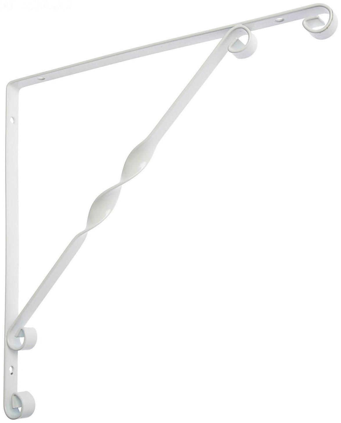 Кронштейн, LIGHT, 300х300, металл, белый