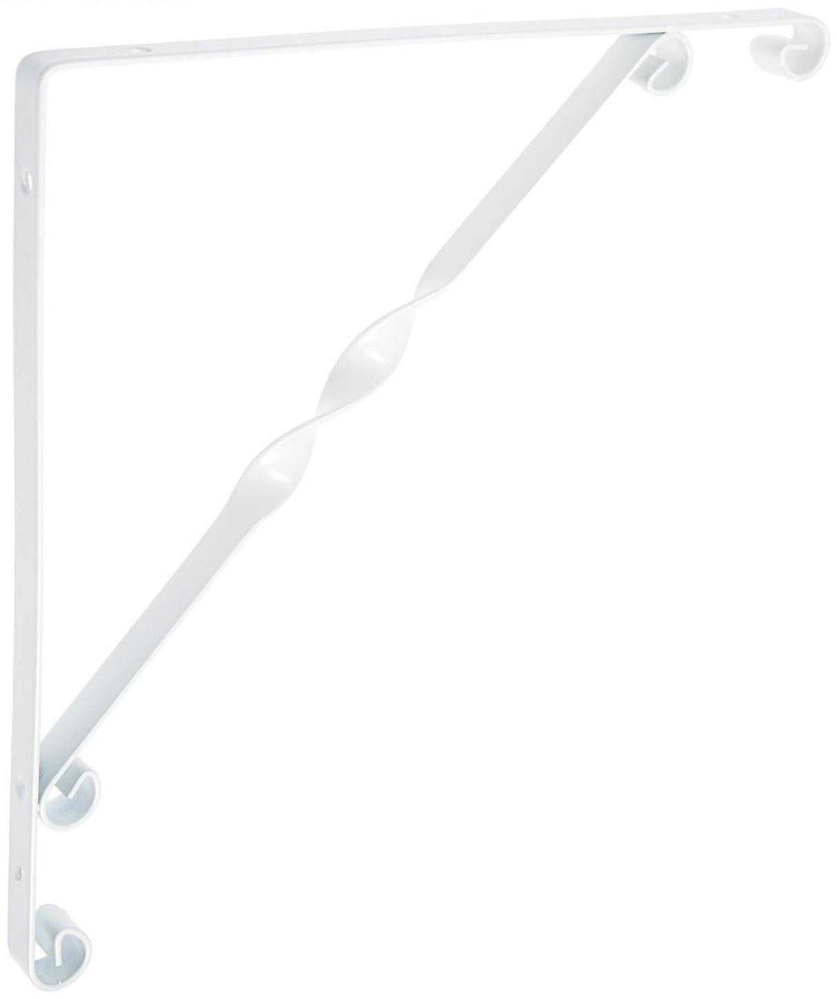 Кронштейн, LIGHT, 300х300, металл, белый