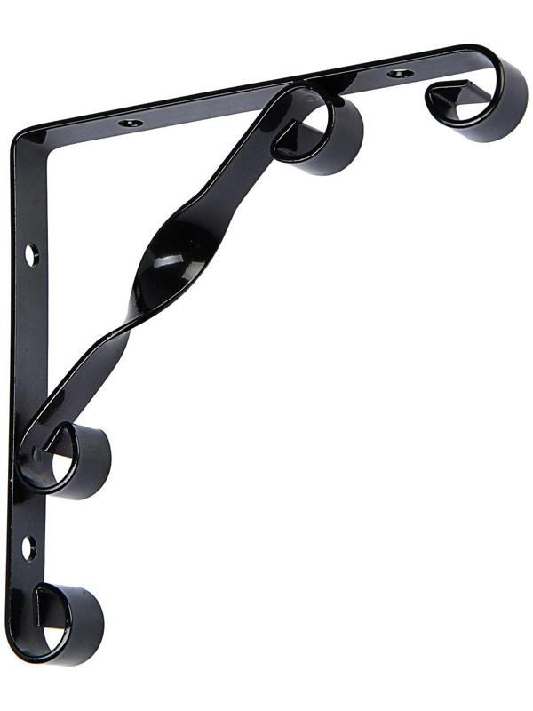 Кронштейн ТУНДРА, LIGHT, 150х150, металл, черный