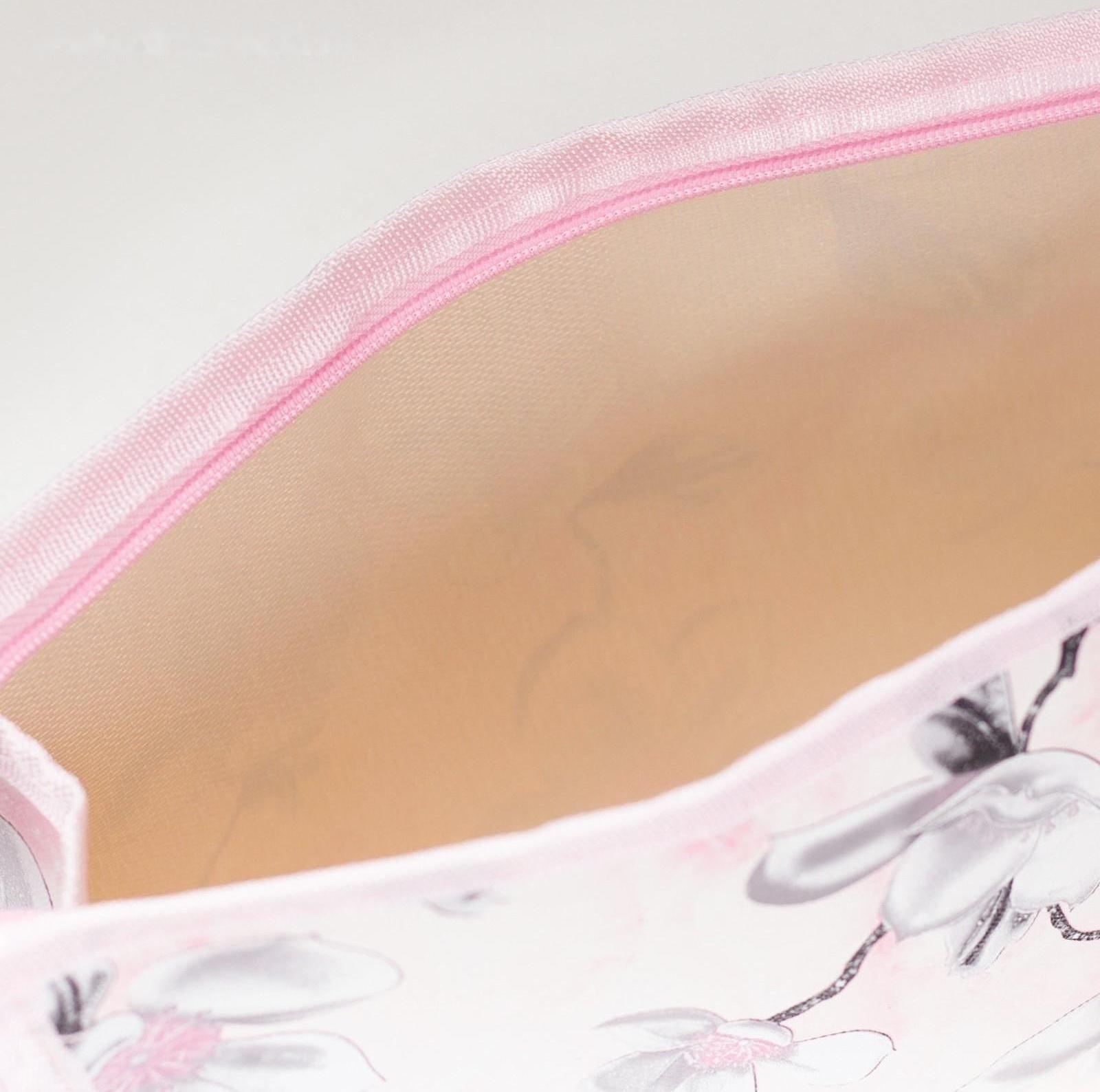 Косметичка на молнии, цвет розовый