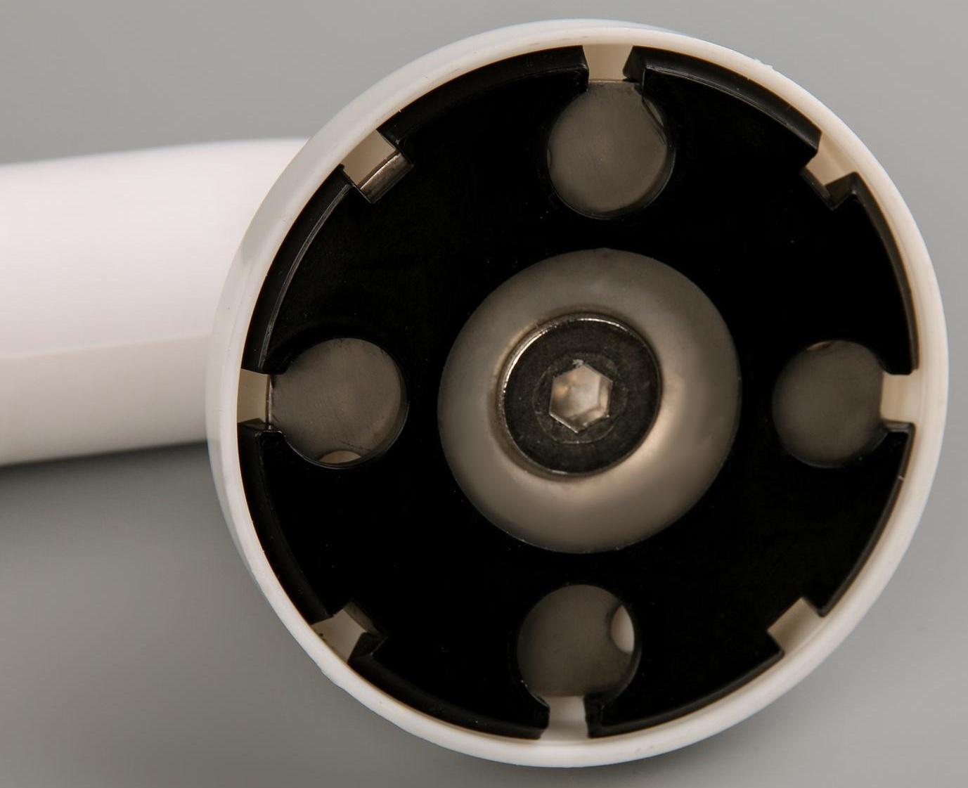 Поручень для ванны антискользящий, 30×8×8 см, цвет белый