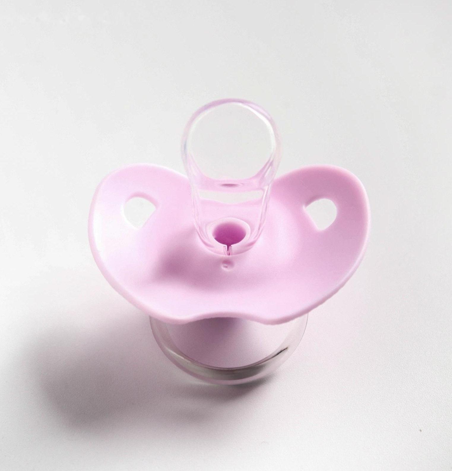 Соска-пустышка ортодонтическая, силикон, от 6 мес., с колпачком, МИКС для девочки