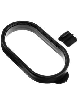 Держатель мусорного пакета в салон авто, 16.5×9 см, черный