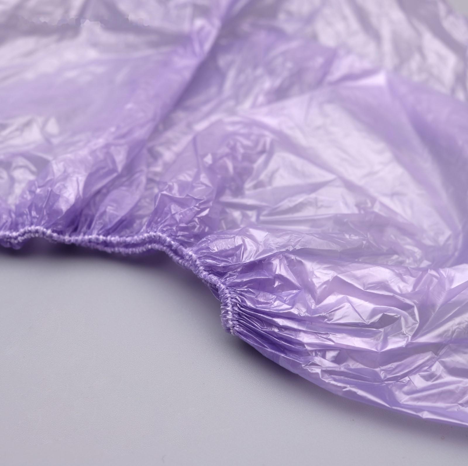 Бахилы медицинские UNITE, фиолетовые, 400 x 150 мм., 25 мкм., 2,5 г, 50 пар